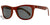 Óculos de Sol HB Landshark Gloss Black / Verde G-15 - Lente 5,0 cm Ruby/ Gray