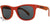 Óculos de Sol HB Landshark Gloss Black / Verde G-15 - Lente 5,0 cm Solid Orange/ Gray