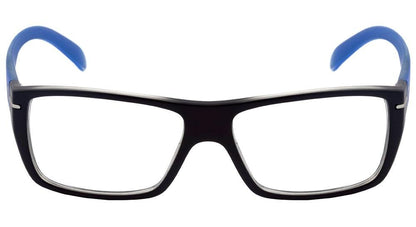 Óculos de Grau Hb M 93023 Matte Blue/ Orange - Lente 5,4 Cm