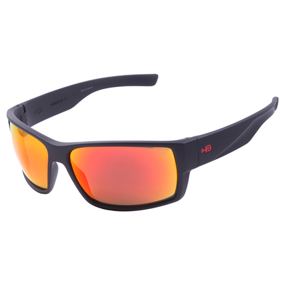 HB Narrabeen Matte Black/ Red Chrome  - Sol