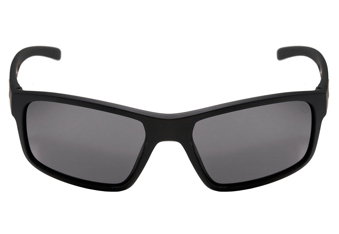 Óculos de Sol HB Overkill Matte Black / Gray Polarized - Lente 6,0 cm - Oculos Shop