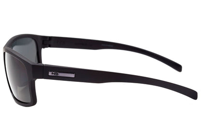 Óculos de Sol HB Overkill Matte Black / Gray Polarized - Lente 6,0 cm - Oculos Shop