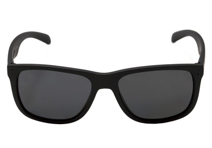 Óculos de Sol HB Ozzie Matte Black / Gray Polarizado - Lente 5,5 cm Matte Black Red/ Red Espelhado