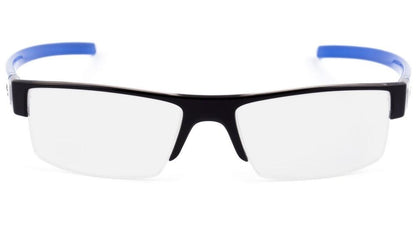 Óculos de Grau Hb Polytech M 93101 Black White Blue - Lente 5,7 Cm