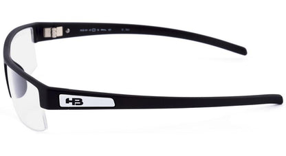 Óculos de Grau Hb Polytech M 93101 Matte Black D. Red - Lente 5,7 Cm