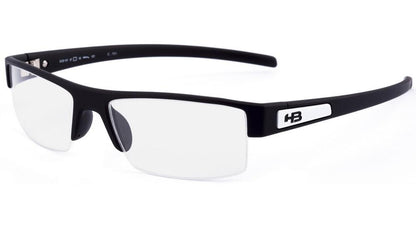 Óculos de Grau Hb Polytech M 93101 Matte Black D. Red - Lente 5,7 Cm