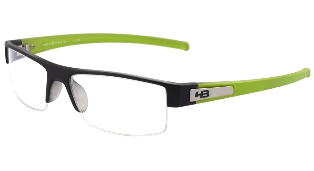 Óculos de Grau Hb Polytech M 93101 Black White Blue - 57 mm