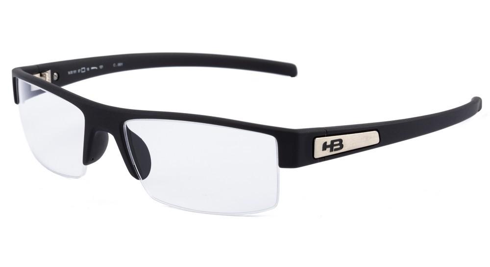 Óculos de Grau Hb Polytech M 93101 Black White Blue - 57 mm