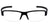 Óculos de Grau Hb Polytech M 93102 Matte Black - Lente 5,6 Cm