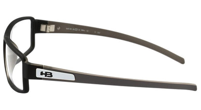 Óculos de Grau Hb Polytech M 93103 Matte Black Gray - Lente 5,6 Cm