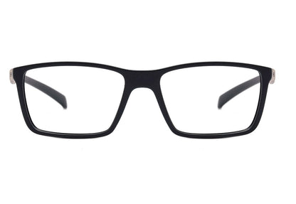 Óculos de Grau HB Polytech M 93136 Matte Black D. Blue - Lente 5,4 cm Matte Black D. White