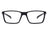 Óculos de Grau HB Polytech M 93136 Matte Black D. Blue - Lente 5,4 cm Matte Black D. White