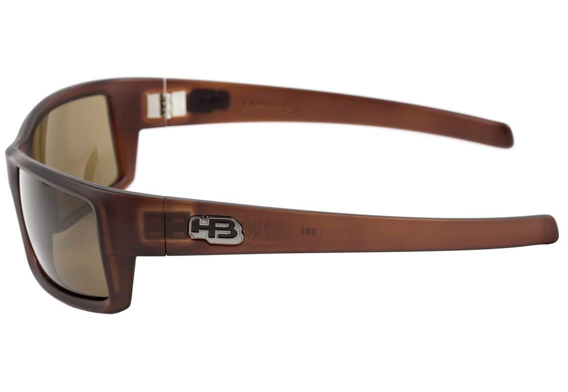 Óculos de Sol HB Riot Matte Brown/ Brown– Oculos Shop