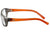 Óculos de Grau HB Teen Polytech M 93115 Matte Black - Lente 4,9 cm Matte Onyx/ Glassy Orange - Lente 4,9 Cm
