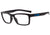 Óculos de Grau HB Teen Polytech M 93123 Matte Black / Orange - Lente 4,8 cm Gloss Black - Lente 4,8 Cm