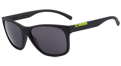 Óculos de Sol HB Underground Matte Black Wood / Gray Unico - 60 mm Matte Black D. Green/ Gray