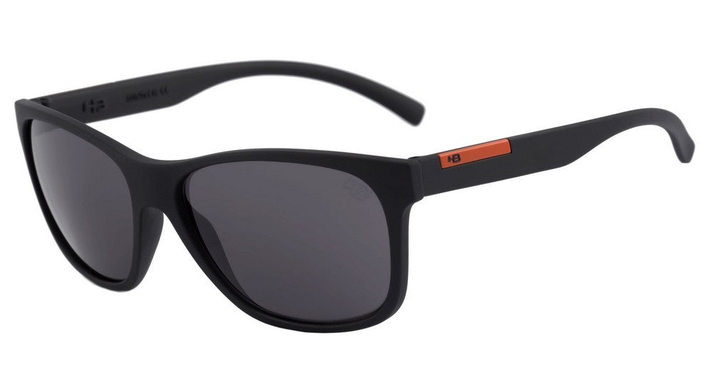 Óculos HB Underground Gloss Black/Orange preto fosco laranja masculino