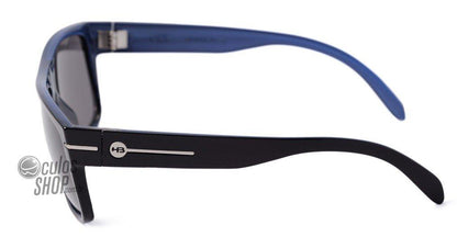 Óculos de Sol HB Would Matte Graphite / Gray Unico - 60 mm Black On Blue/ Gray