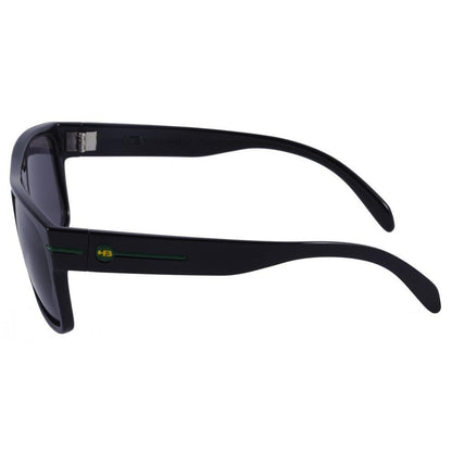 Óculos de Sol HB Would Matte Graphite / Gray Unico - 60 mm Brasil - Gloss Black/ Gray