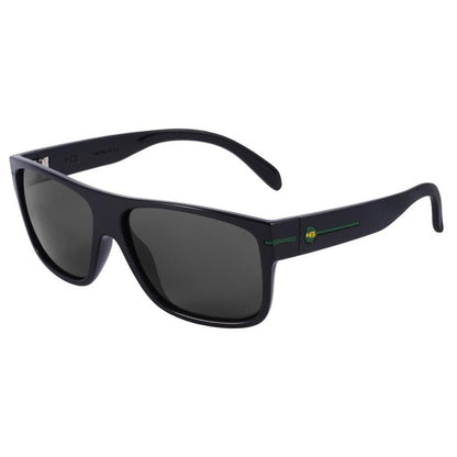 Óculos de Sol HB Would Matte Graphite / Gray Unico - 60 mm Brasil - Gloss Black/ Gray