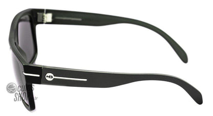 Óculos de Sol Hb Would Matte Black Army/ Gray