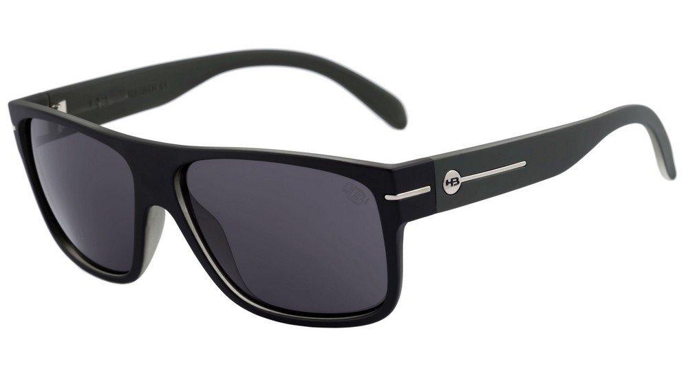 Óculos de Sol HB Would Matte Graphite / Gray Unico - 60 mm Matte Black Army/ Gray
