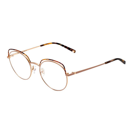 Hickmann Hi 1057 05A Dourado Brilho Lente 5,2 Cm  - Grau