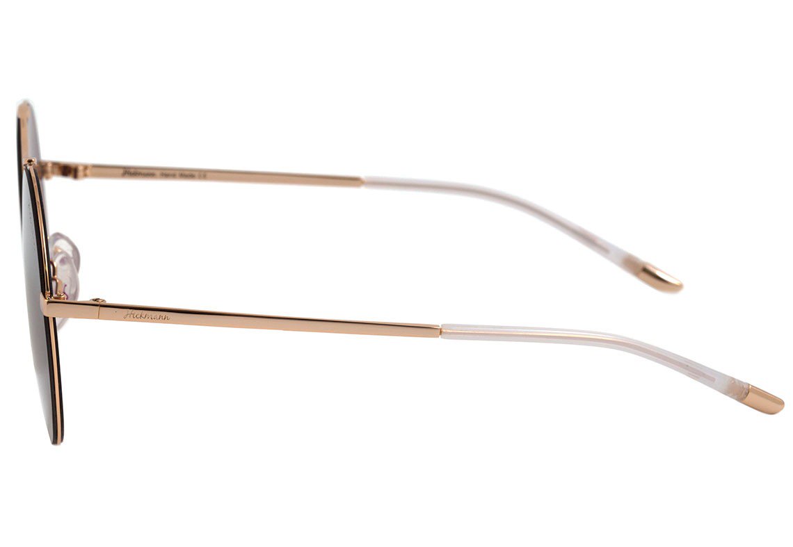 Hickmann HI 3025 04A Dourado Brilho / Marrom Degradê - 55 mm
