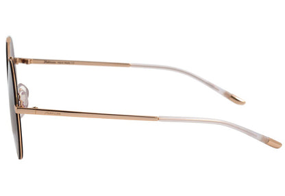 Hickmann HI 3025 04A Dourado Brilho / Marrom Degradê - 55 mm