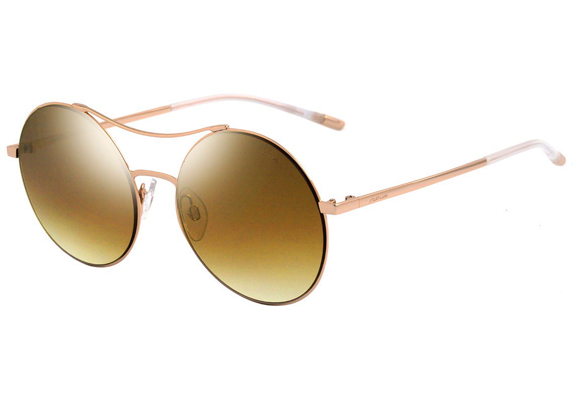 Hickmann HI 3025 04A Dourado Brilho / Marrom Degradê - 55 mm