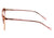 Hickmann HI 6132 B H01 Marrom Brilho e Translúcido Fosco - Lente 5,3 cm H04 Rosa Translúcido Brilho E Nude Fosco Lente 5,3 Cm