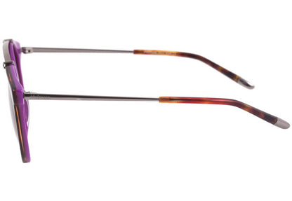 Hickmann HI 9016 G23 Marrom Mesclado e Prata Marrom Degradê - Lente - 5, 3 cm  - Sol