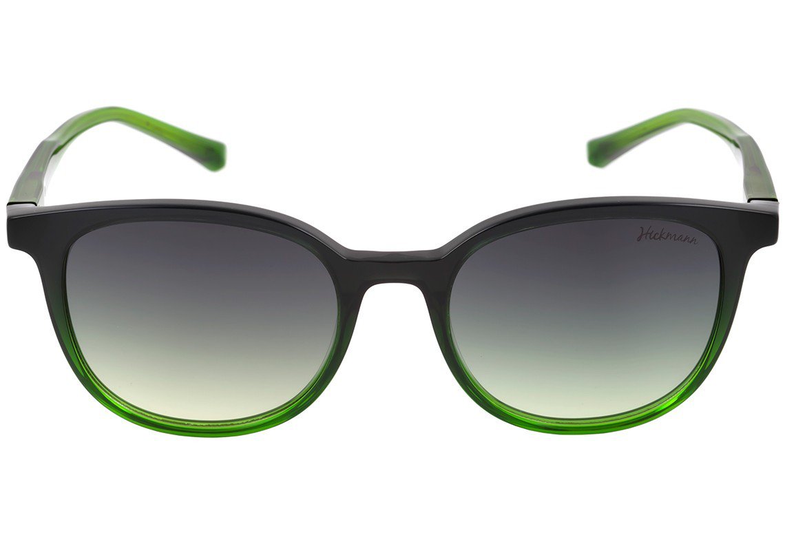 Hickmann HI 9029 C04 Verde Brilho / Verde Degradê - Lente 5,3 cm  - Sol