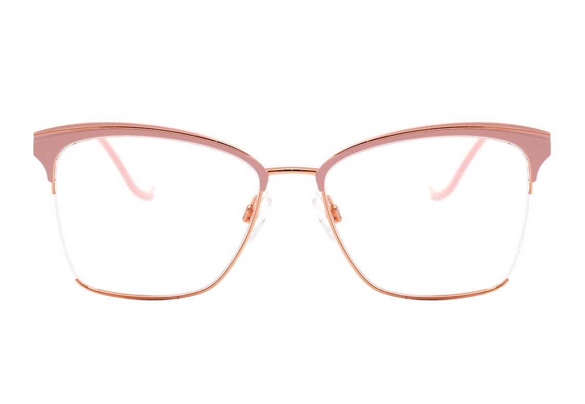 Hickmann Hi 1056 05AB Rosa Fosco e Dourado Brilho 55 mm