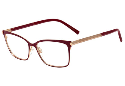 Ana Hickmann AH 1329 07B Vermelho e Dourado Brilho - Lente 5,2 cm  - Grau