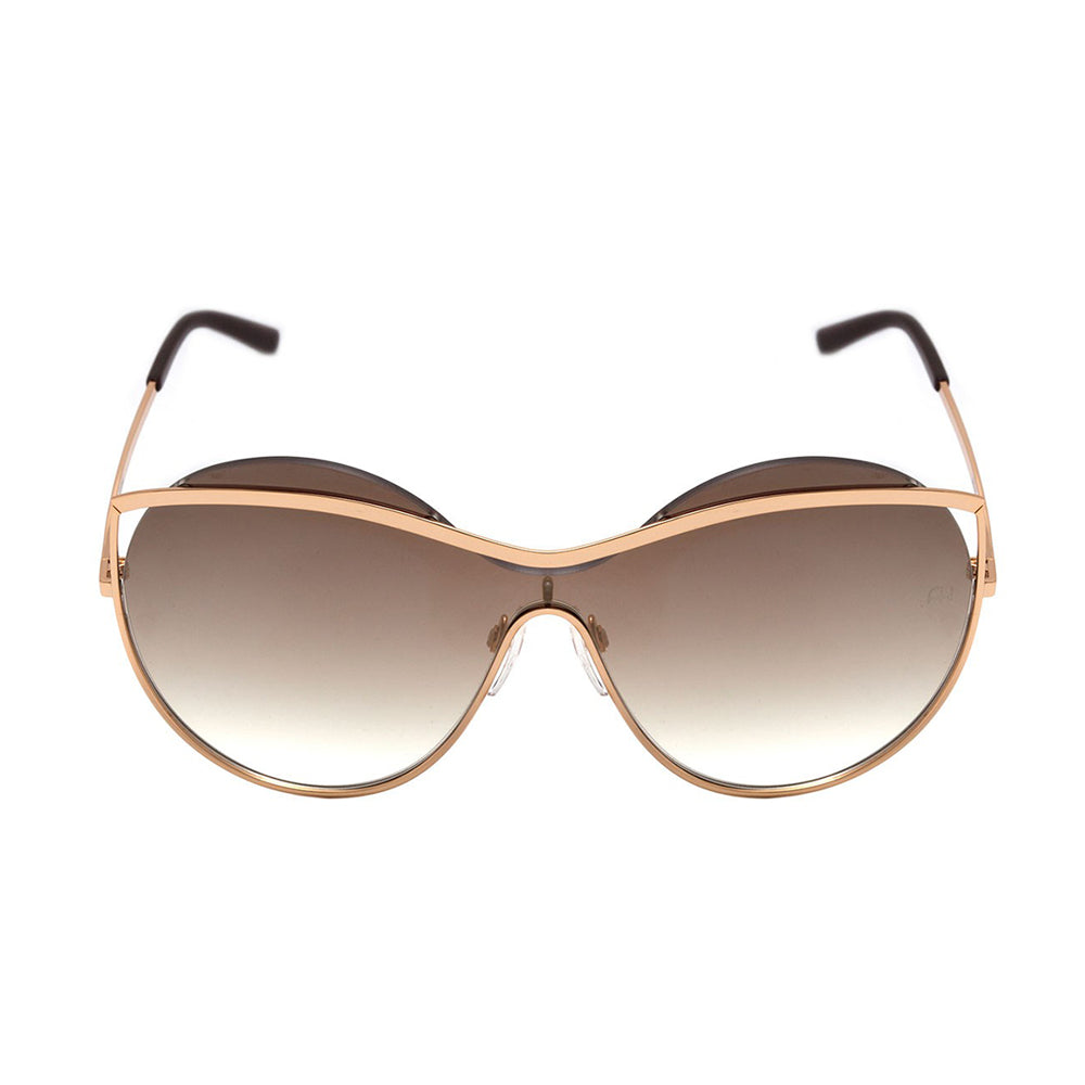 Óculos de Sol Ana Hickmann AH 3182 04A Dourado Brilho/ Dourado Degradê Espelhado