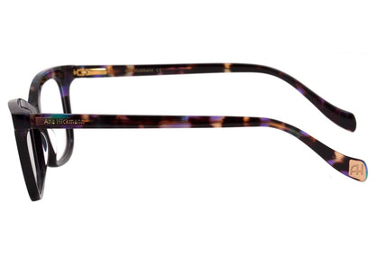 Ana Hickmann AH6335 C01 Preto e Marrom Mesclado Brilho - Grau - 54 mm