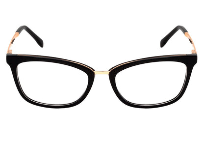 Bulget BG 6274 A01 Preto e Dourado Brilho - Lente 5,5 cm  - Grau