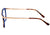 Óculos de Grau Hickmann HI 6107 A01 Preto e Dourado Brilho - Lente 5,3 cm - Oculos Shop