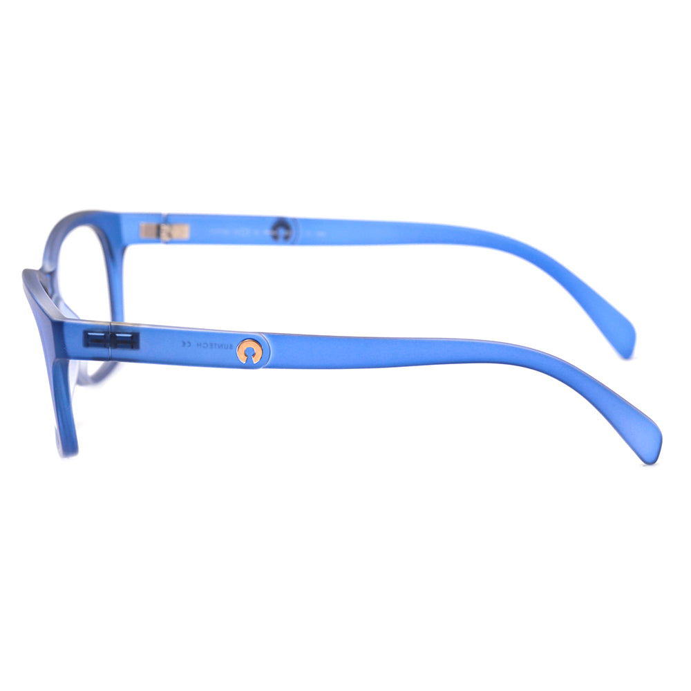 Óculos Secret 053 Matte Glassy Blue Lente 4,9 cm  - Grau