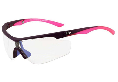 Óculos de Sol Mormaii Athlon III Roxo e Rosa Fosco / Preto Espelhado - Lente 16,1 cm