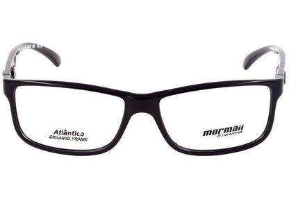 Óculos de Grau Mormaii Atlântico Preto Brilho - Lente 5,7 cm