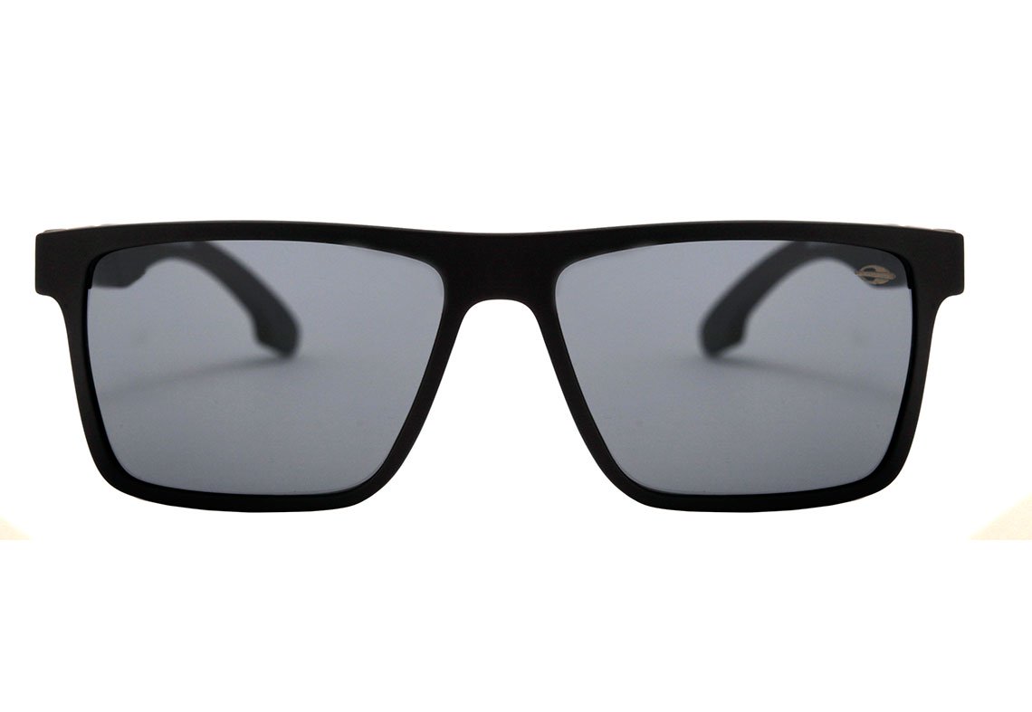 Mormaii Banks Preto Fosco / Cinza Unico - Lente 5,4 cm  - Sol