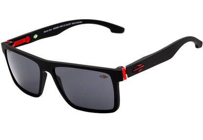 Mormaii Banks Preto Fosco / Cinza Unico - Lente 5,4 cm  - Sol