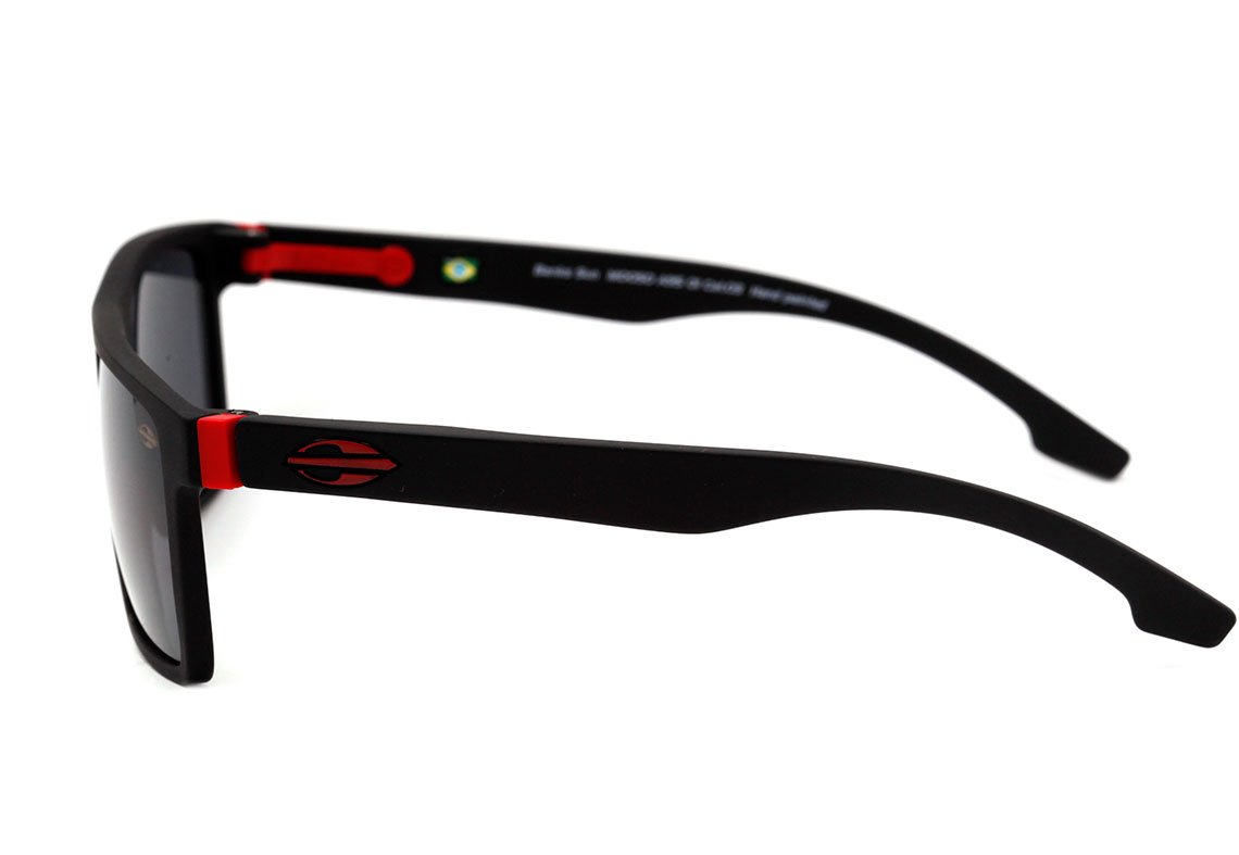 Mormaii Banks Preto Fosco / Cinza Unico - Lente 5,4 cm  - Sol