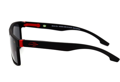 Mormaii Banks Preto Fosco / Cinza Unico - Lente 5,4 cm  - Sol