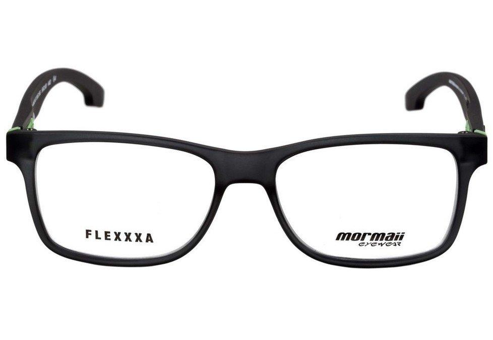 Óculos de Grau Mormaii Califa Flexxxa Cinza e Verde Fosco - Lente 5,6 cm