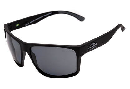 Mormaii Carmel Preto Fosco / Preto Polarizado Unico - Lente 6,4 cm  - Sol