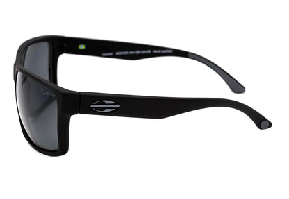 Mormaii Carmel Preto Fosco / Preto Polarizado Unico - Lente 6,4 cm  - Sol