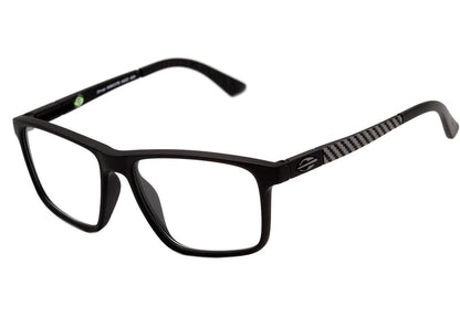 Óculos de Grau Mormaii Drop NXT Infantil Preto e Cinza Fosco - Lente 4,9 cm